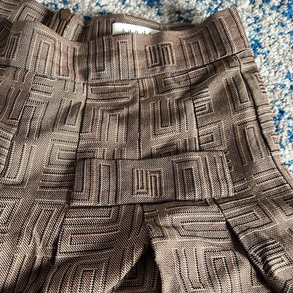 SANDRO Short patterned jacquard skort 38 - Picture 8 of 10